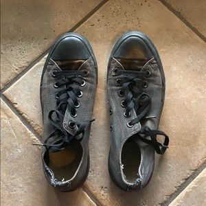 Older black, all star converse
